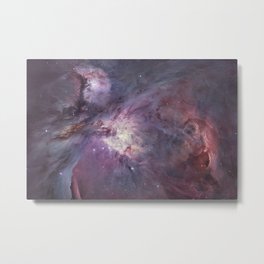 The Orion Nebula Messier 42 diffuse nebula in constellation Orion. Metal Print