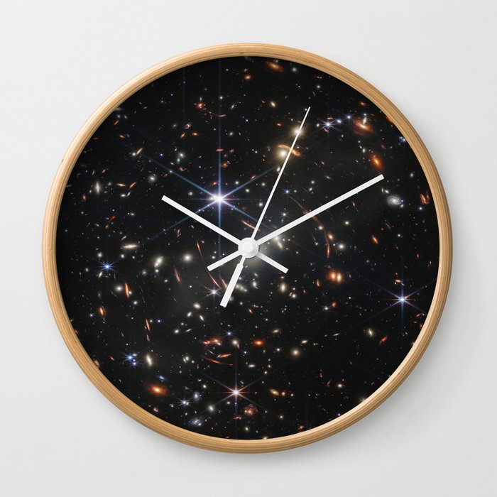 JWST, James Webb Space Telescope Wall Clock
