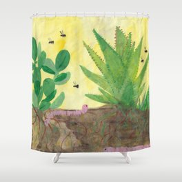 So Succulent Shower Curtain