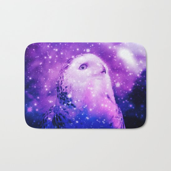 Celestial Owl Bath Mat