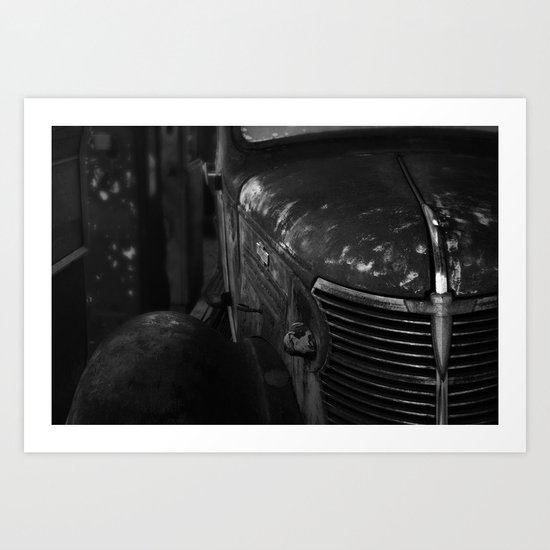 there’s something particularly American about particular patinas Art Print