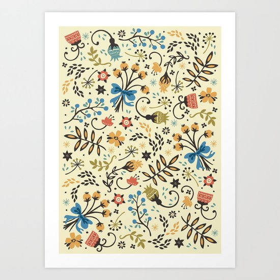 Floral Bloom Art Print