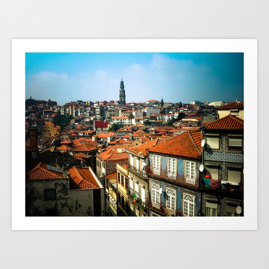 Roof Art Print
