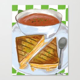 Grilled Cheese Canvas Print