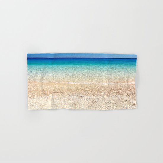 Aqua Water Beach Hand & Bath Towel