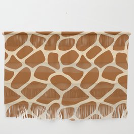 Giraffe Skin Print Wall Hanging