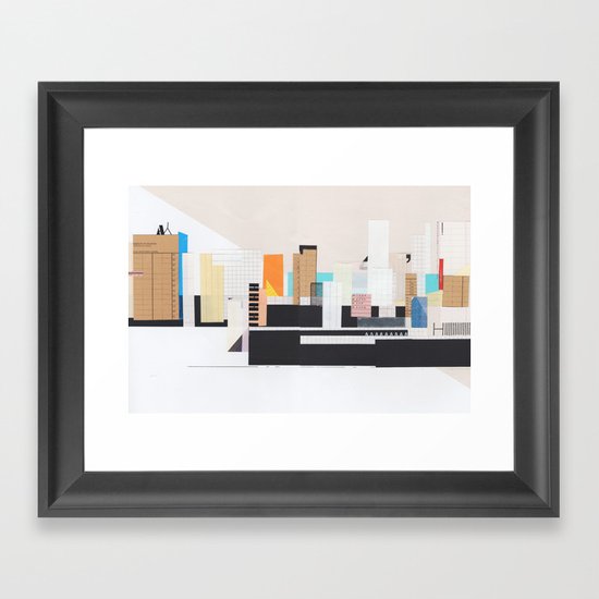 city Framed Art Print