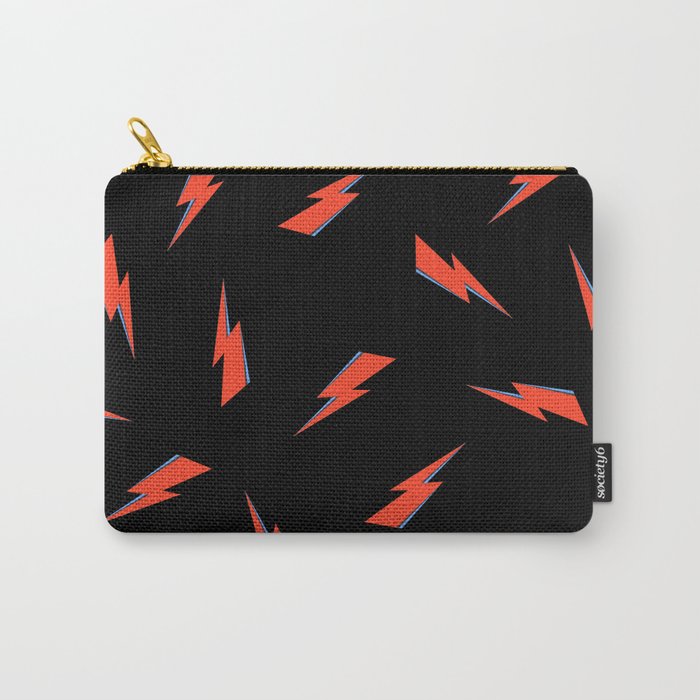 Bolts - Dark Background Carry-All Pouch