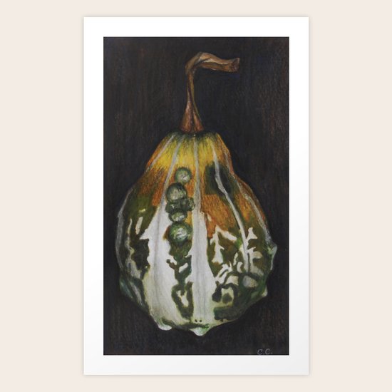 Gourd Art Print