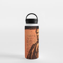 Abraham Lincoln and the Gettysburg Address Water Bottle