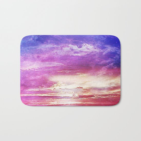 Sunset skies Bath Mat