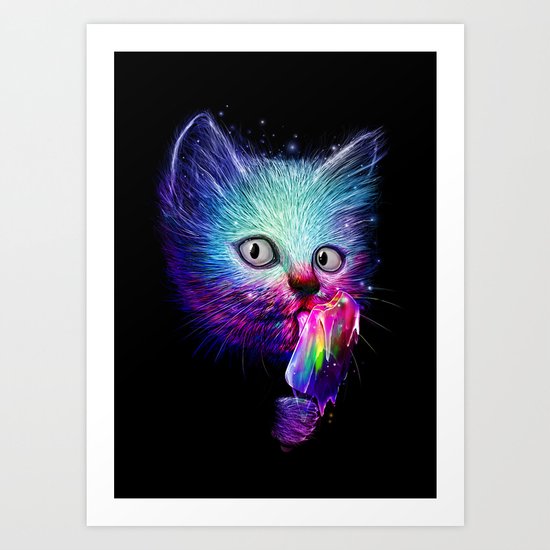 Slurp! Art Print