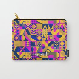 SQUARES MULTICOLOR Carry-All Pouch