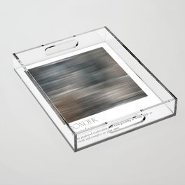 Sonder Definition Acrylic Tray