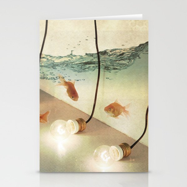 ideas and goldfish Stationery Cards