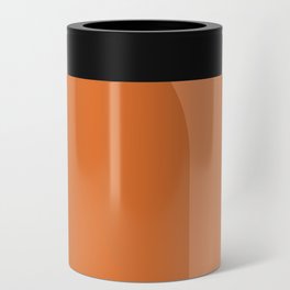 Coral Pink + Orange Arches Midcentury Composition Can Cooler