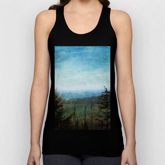View from Clingman's Dome Tennessee Smoky Mountains Unisex Tank Top