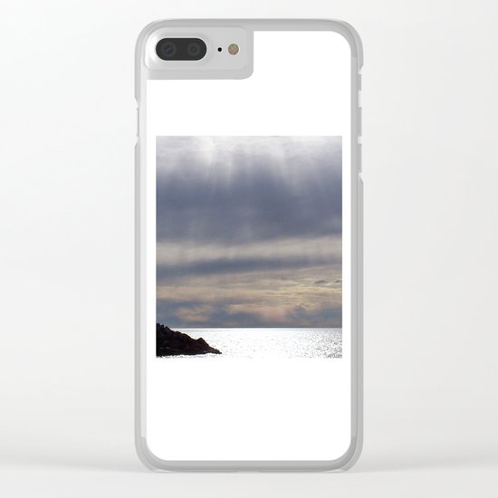 Raining Sunlight Clear iPhone Case