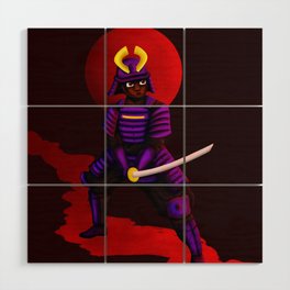 Re: Black and Blue Samurai Wood Wall Art