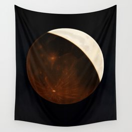 Partial Eclipse of the Moon by Etienne Leopold Trouvelot Wall Tapestry