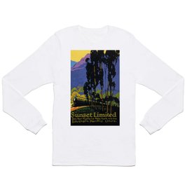 Vintage poster - Sunset Limited Long Sleeve T-shirt