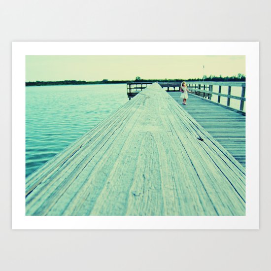Along Came Olivia ...... Art Print