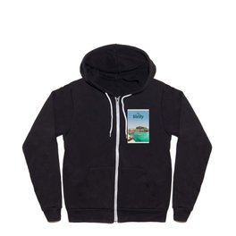 Visit Sicily Zip Hoodie