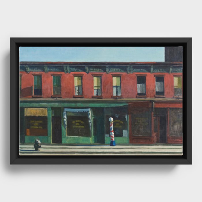 Edward Hopper Framed Canvas