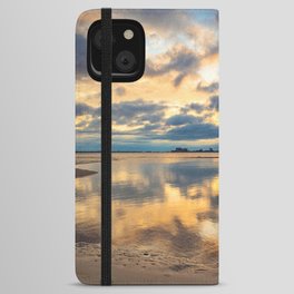 Mirrored Art Sunset iPhone Wallet Case