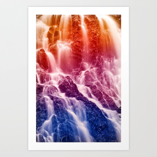 Hays Fantasy Falls Art Print