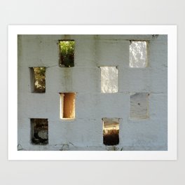 Pieces of Eight Art Print | Photo, Architecture, Nature, Abstract 