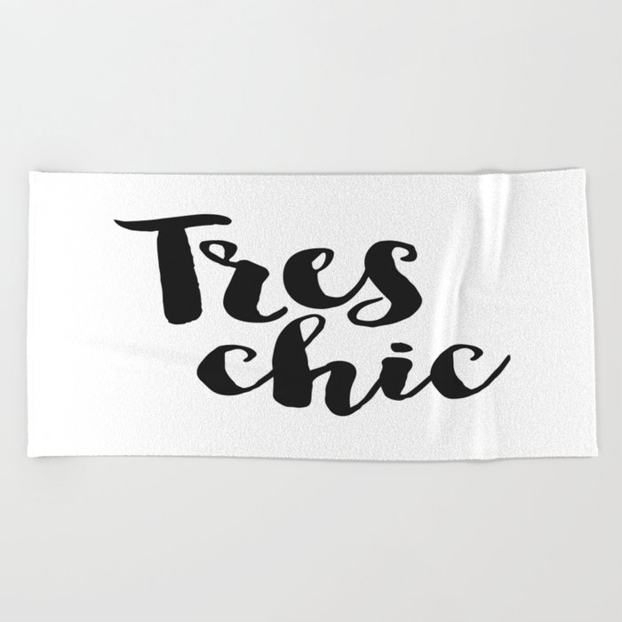 Tres Chic Home Decor French Quote Girly Gift For Girls Beach