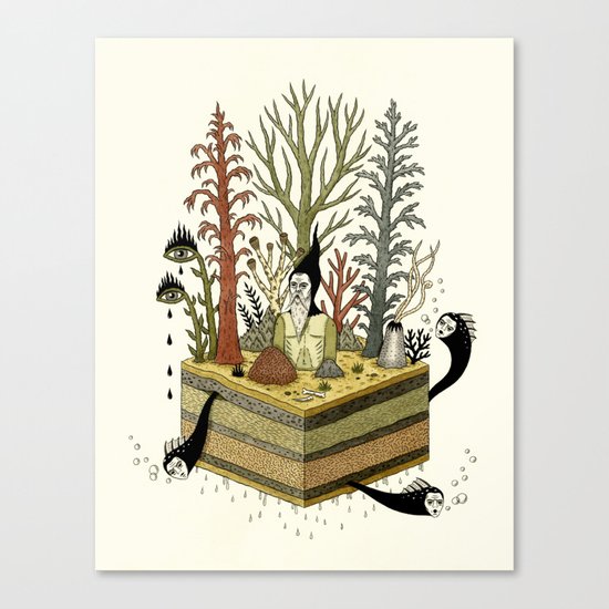 Slice Canvas Print