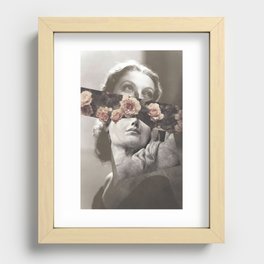 Classc collage Recessed Framed Print