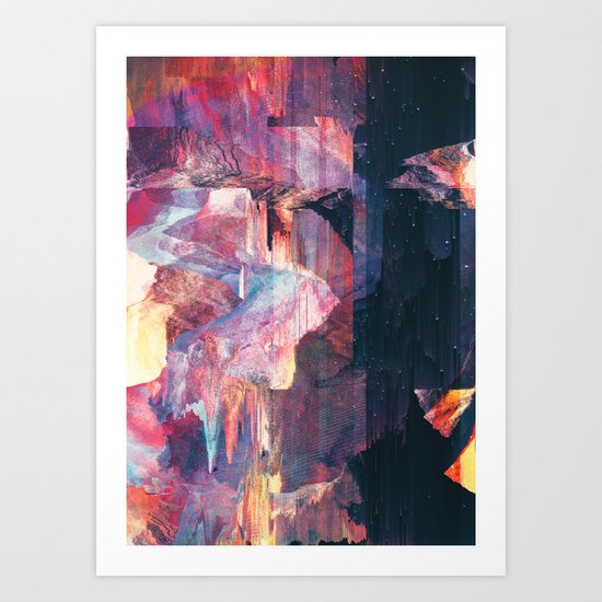 In the club Art Print