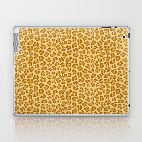 Leopard - Spicy Mustard Laptop & iPad Skin