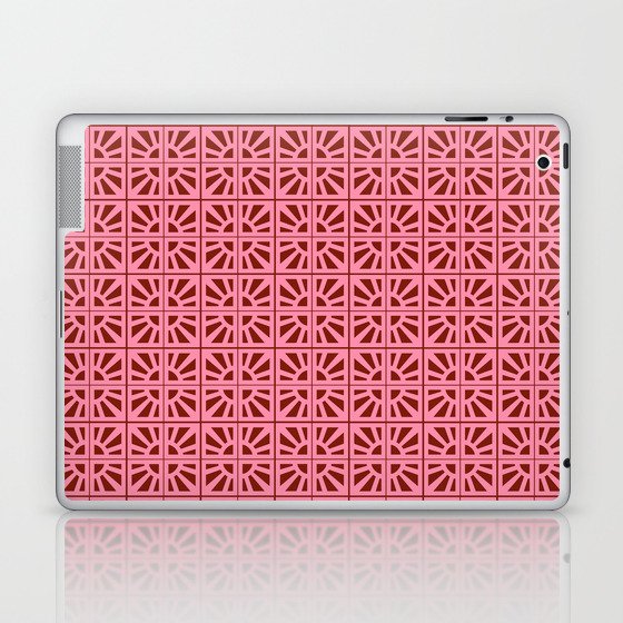 Breeze Block Eleven P Pink B Laptop & iPad Skin