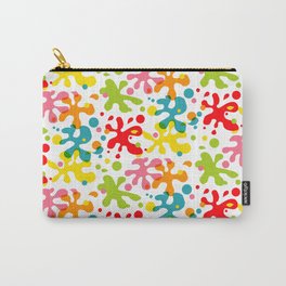 Fun color splats Carry-All Pouch
