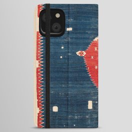 Balikesir  Antique Turkish Kilim Rug Print iPhone Wallet Case