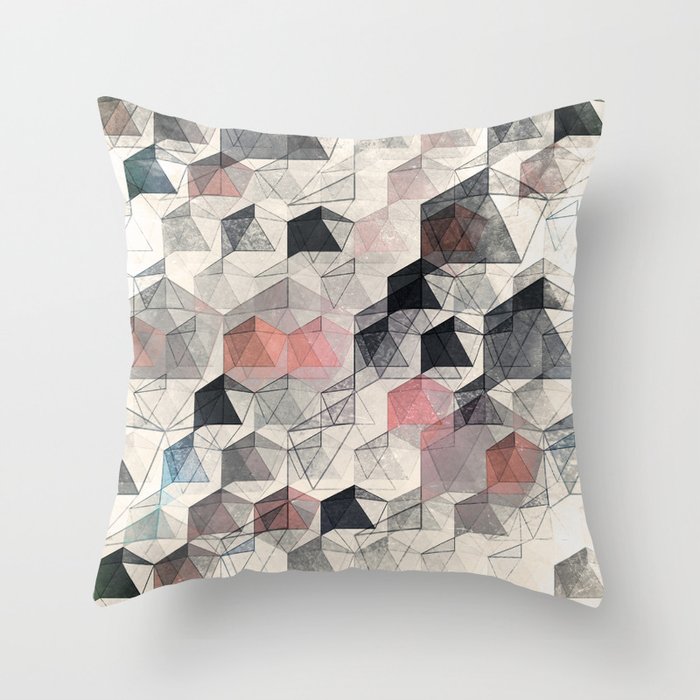 as the curtain falls (variant) Throw Pillow