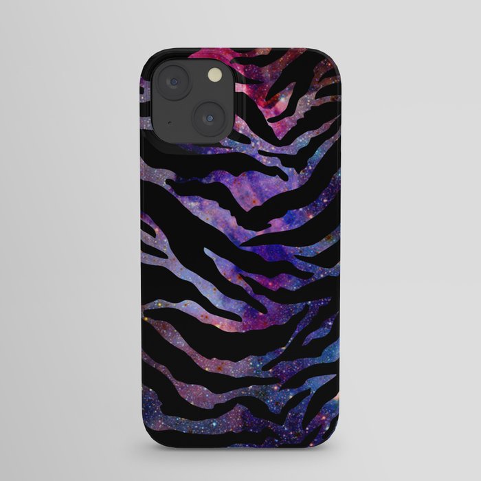 Tiger Stripes in Space iPhone Case