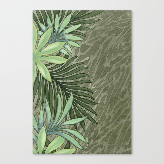 A Run Through the Jungle Canvas Print
