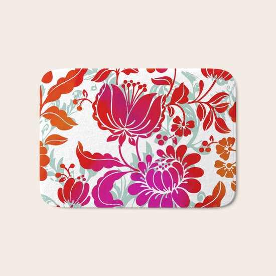Flowers III Bath Mat