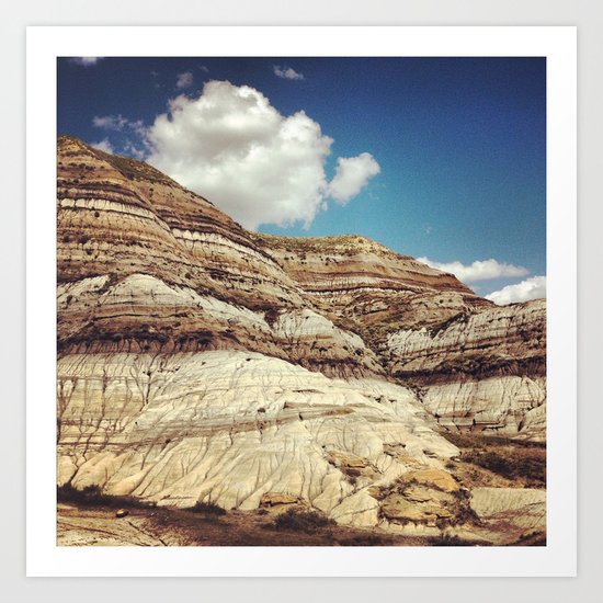 Striations Art Print