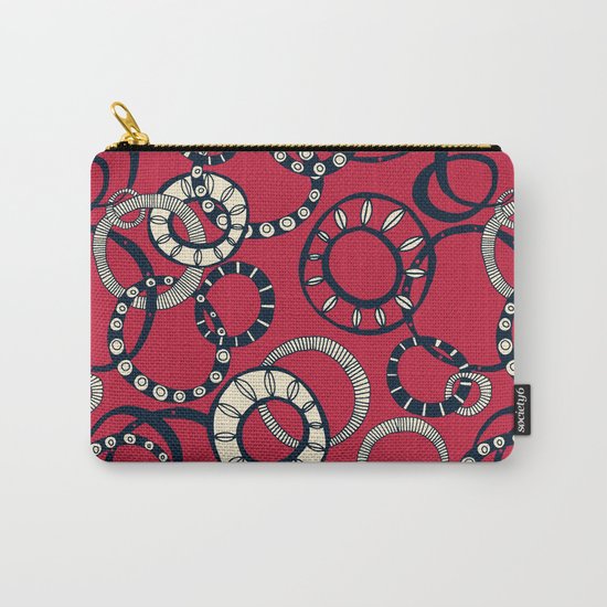 Honolulu hoopla red Carry-All Pouch