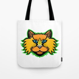 Selkirk Rex Cat Mascot Tote Bag