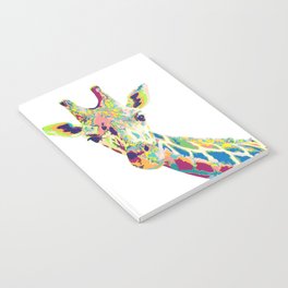 Colorful Giraffe Notebook