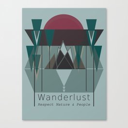 Wanderlust Canvas Print