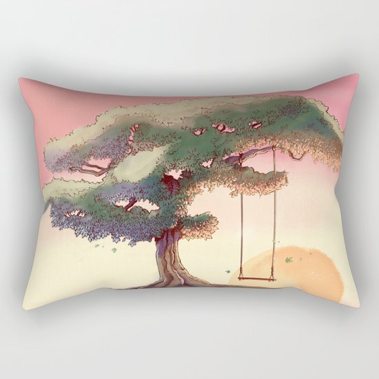 Departed Rectangular Pillow