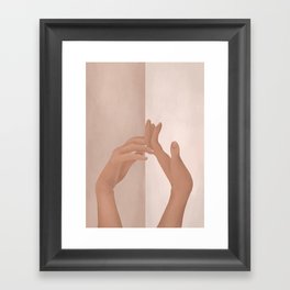 Come with Me Framed Art Print